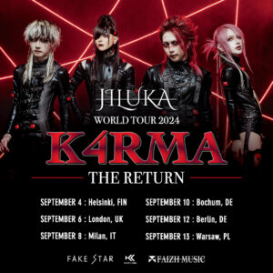 JILUKA Announces “K4RMA: The Return” World Tour 2024