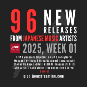 96 New Japanese Music Releases: Week 01, 2025