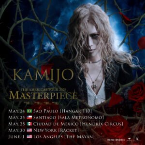 KAMIJO Announces “MASTERPIECE” Americas Tour 2025