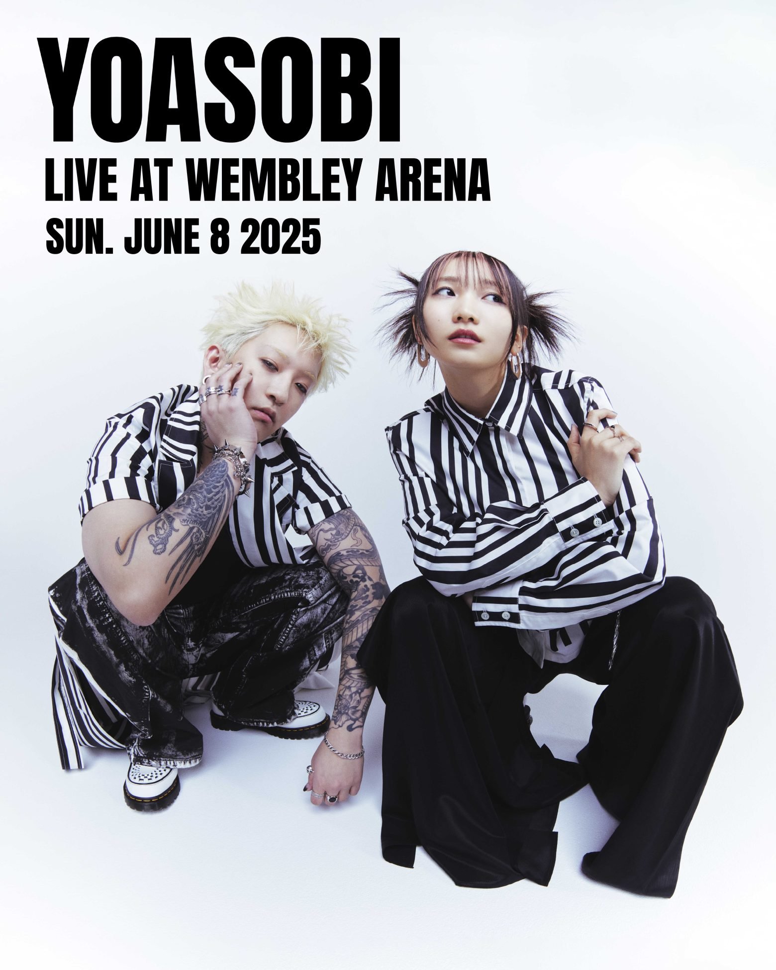 YOASOBI to Hold First-Ever European Concert at Wembley Arena on June 8!